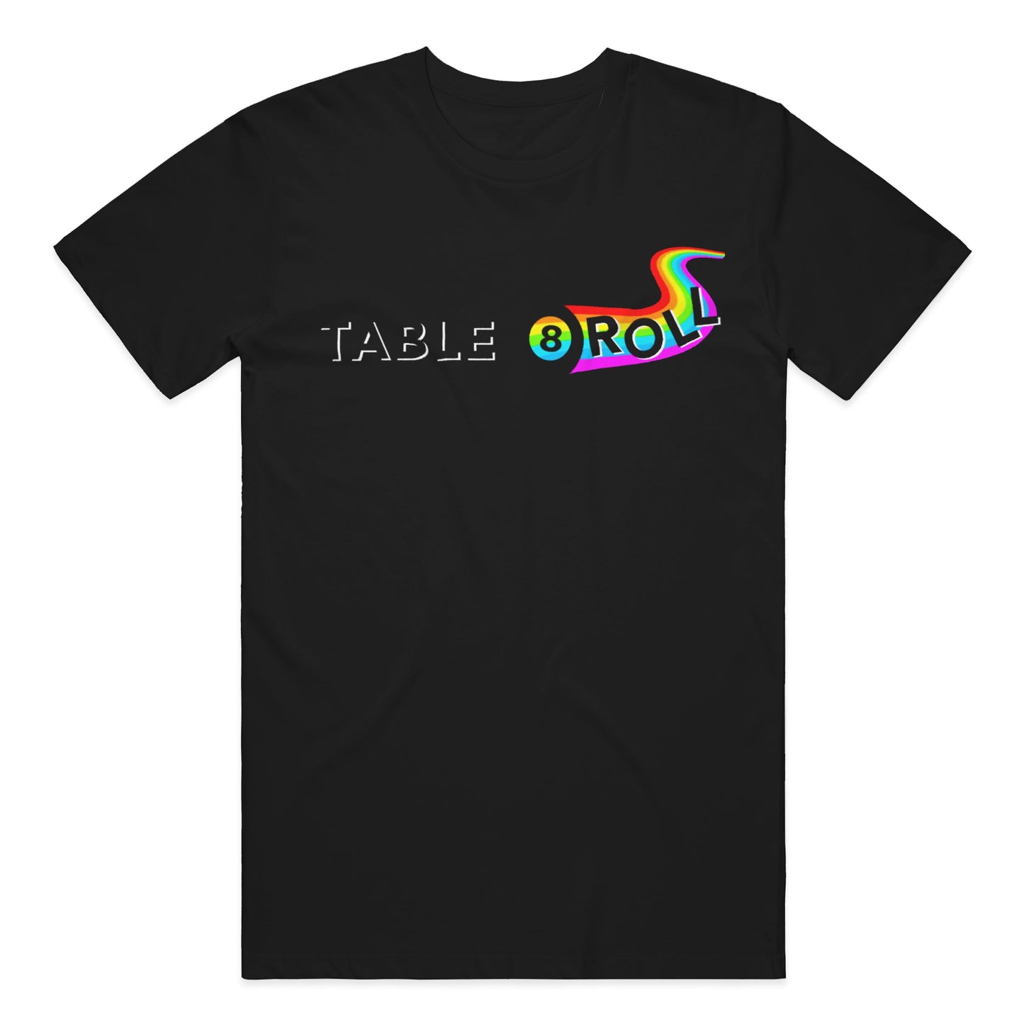 Black Table Roll Bella Canvas 3001 T-shirt